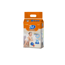 7 Soft Baby Pants Style Diapers Small- S (42 Pieces)